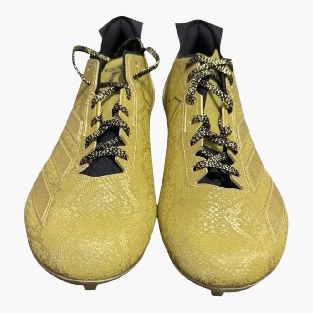 Adidas x Disney Jafar Adizero Electric Gold Football Cleats JP9953 Men's Size 9